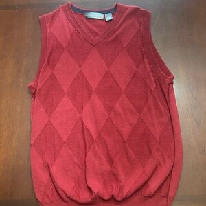 Men’s Vintage Oscar De La Renta sweater vest size medium